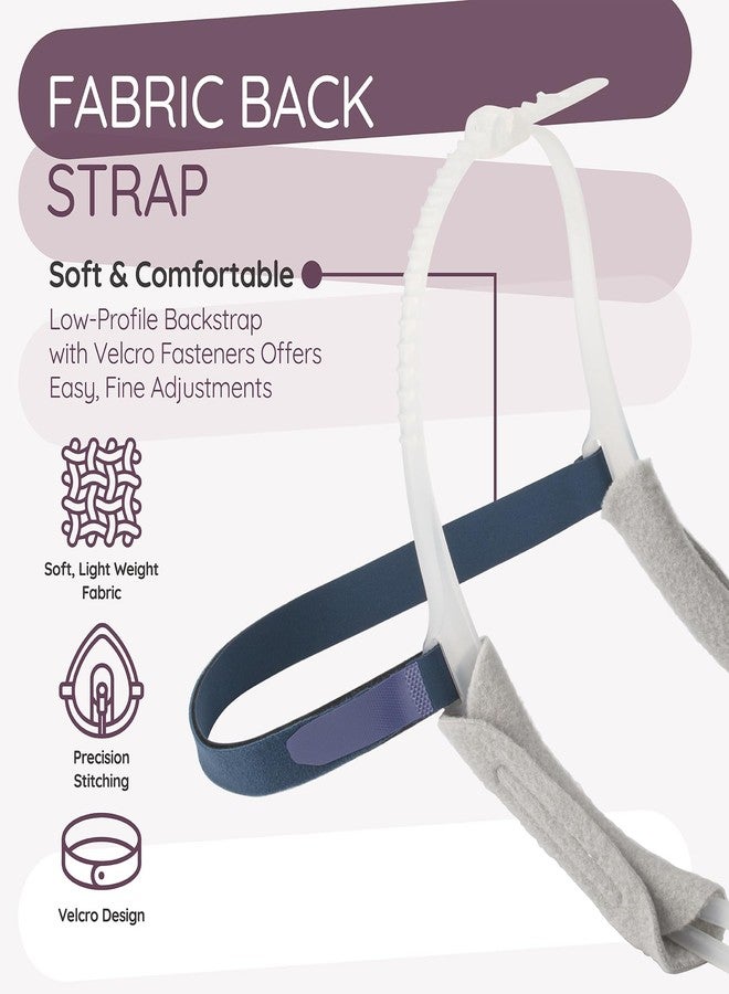 Ximoon FX CPAP Headgear Strap Compatible with Resmed Swift FX Nasal Pillows CPAP Mask- Adjustable Headgear C Pap Replacement Supplies Part for Swift FX - Image 4